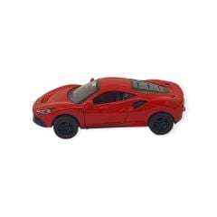 Çek Bırak Araba Metal - 6643-06 - Kırmızı