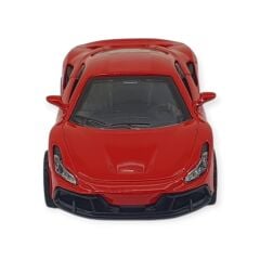 Çek Bırak Araba Metal - 6643-06 - Kırmızı