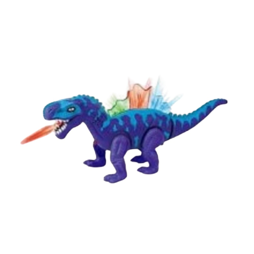 Yerde Yürüyen Sesli Işıklı Dinazor - 272-003 - Mor