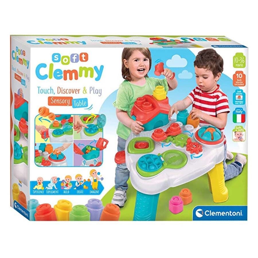 Clementoni Yumuşak Blok Duyusal Aktivite Masası