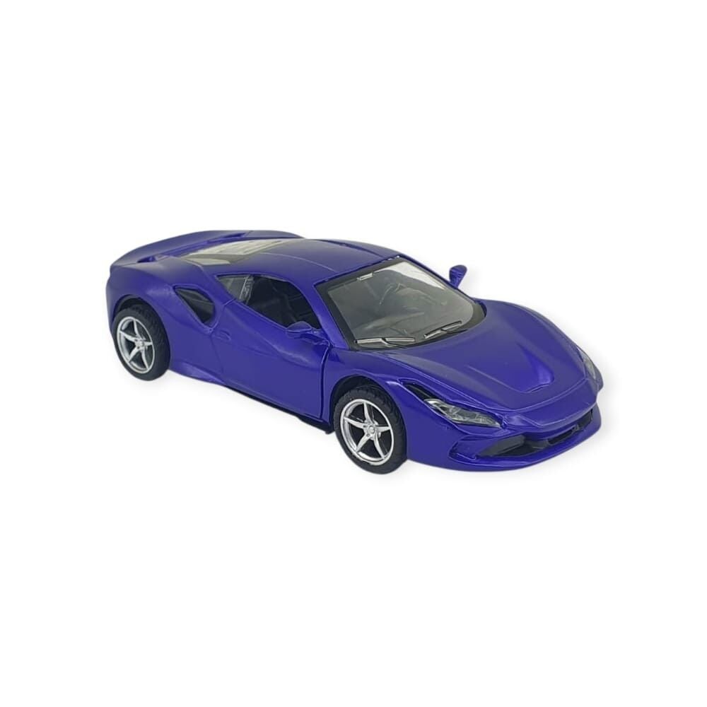 Çek Bırak Araba Metal - 6636-68M - Mavi