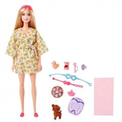 Barbie`ni Spa Günü Bebekleri-Sarışın