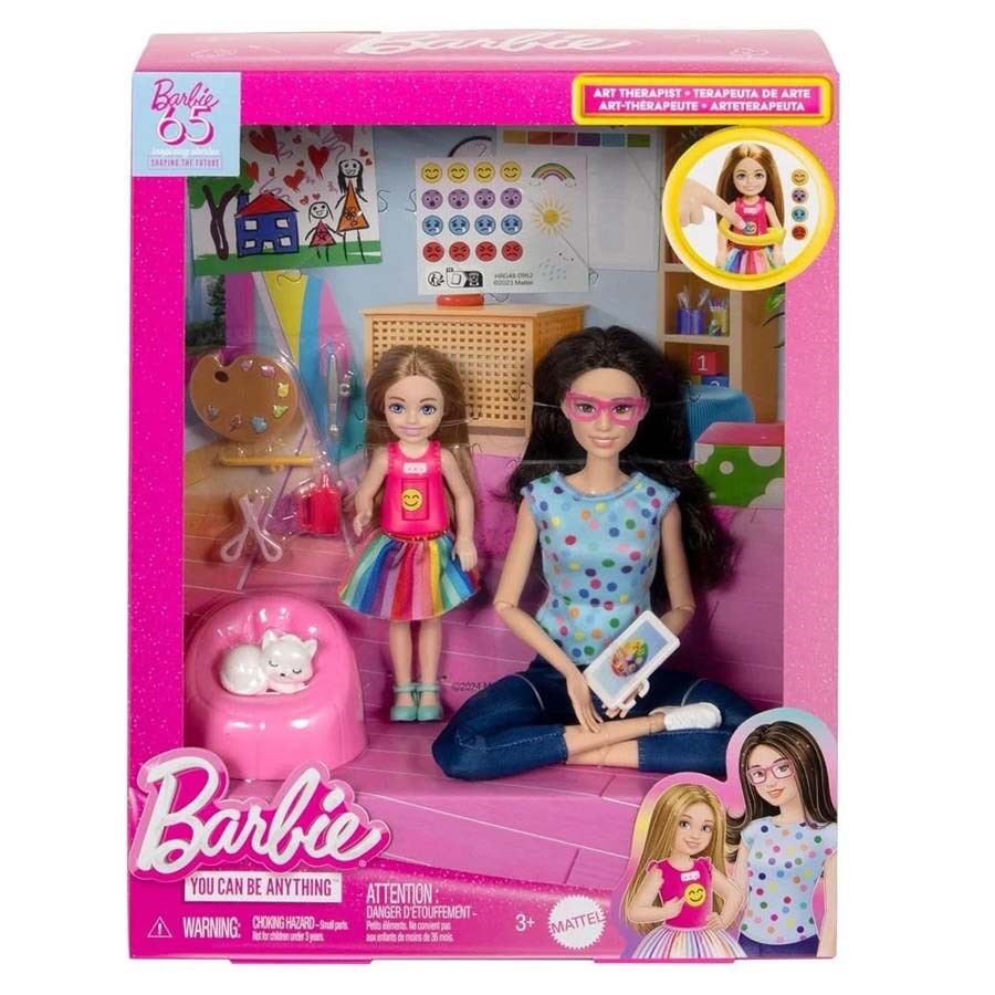 Barbie Ve Chelsea Sanat Atölyesi-HRG48