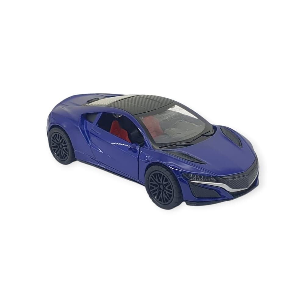 Çek Bırak Araba Metal - 3691C - Mavi