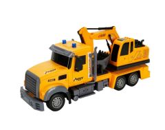 Vardem 1:12 Sesli ve Işıklı USB Şarjlı Uzaktan Kumandalı İş Makinesi