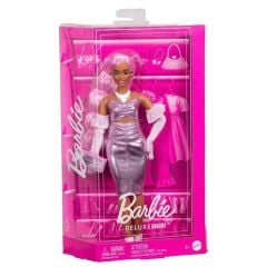 Barbie Deluxe Style Kahverengi Saçlı Bebek/HYV28