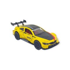 Çek Bırak Araba Metal - 3672C - Sarı-Siyah