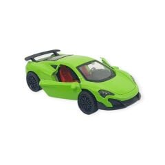 Çek Bırak Araba Metal - 3661C- Yeşil