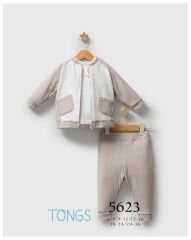 Tongs Baby Streamlined 3'lü Takım 5623 Gri