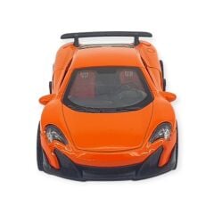 Çek Bırak Araba Metal - 3661C- Turuncu