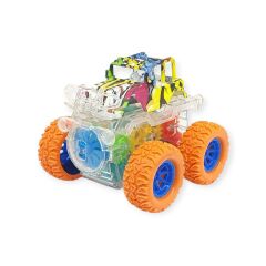 Sürtmeli Işıklı Off-Road Aracı  - 7310 - Turuncu
