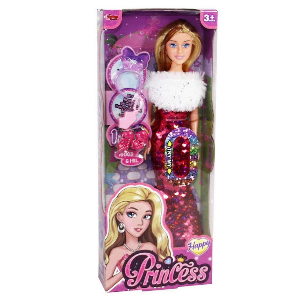 Renk Değiştiren Prenses Bebek 30 cm – 66772 – Pembe