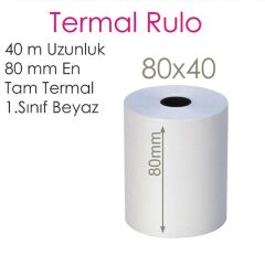 Kraf Termal Rulo 80x40