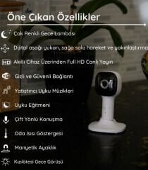 Motorola Hubble Nursery Pal Cloud Dijital Bebek Kamerası