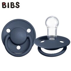 Bibs De Lux Silikon Emzik 0-36 Ay Steel Blue