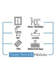 Sleepy Çamaşır Suyu Katkılı Yüzey Temizleme Havlusu 100lü