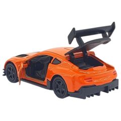 Çek Bırak Metal Küçük Arabalar 8 cm - 6411A - Turuncu