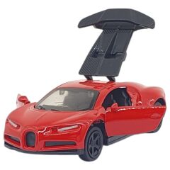 Çek Bırak Metal Küçük Arabalar 8 cm - 6411A - Kırmızı