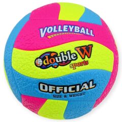 Voleybol Topu Neon Soft Touch Dikişli 280 gr - VB-265