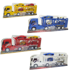 Taşıyıcı Tır ve 4 Araba 40 Cm - 637129