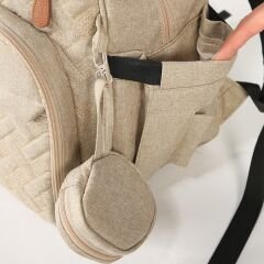 M&Y Lucky Anne Bebek Bakım Sırt Çantası 6690 Vizon