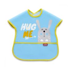 BabyJem Poli Muşamba Büyük Mama Önlüğü 029 Mavi