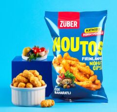 Züber Noutos Fırın Nohut Cipsi 55 Gr Ege Baharat