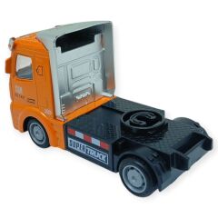 Çekbırak Metal Tır Kafası 12 cm - Turuncu