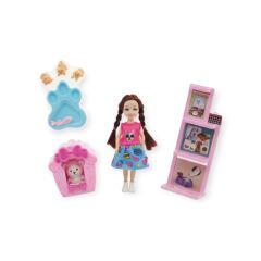 Pet Shop -  Köpek Bakım Merkezi Oyun Seti - A8-14 - Sarışın