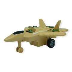 Sürtmeli Döner 4 Pervaneli Uçak - Kahverengi