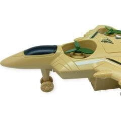 Sürtmeli Döner 4 Pervaneli Uçak - Kahverengi