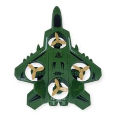 Sürtmeli Döner 4 Pervaneli Uçak - Yeşil