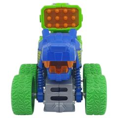 Sürtmeli Dinazor Araçlar - Sesli ve Işıklı - D500-19 - Lacivert