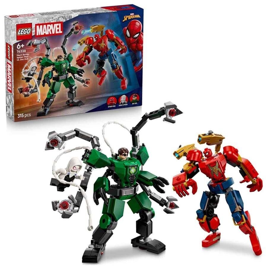Lego Marvel Robot Savaşı: Spiderman Oktopusa Karşı