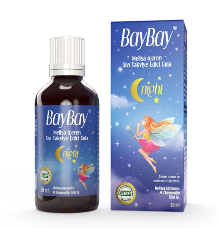 BayBay Night Melisa Papatya İçeren Damla 50ml