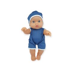 Kıyafetli Et Bebek 35 cm - LMN208 - Lacivert