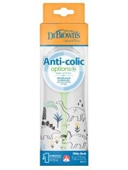 Dr.Brown's Geniş Ağız PP Antikolik Options Biberon  270 ml Erkek