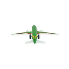Çek Bırak Sesli Işıklı Metal Uçak - 180 - Yeşil