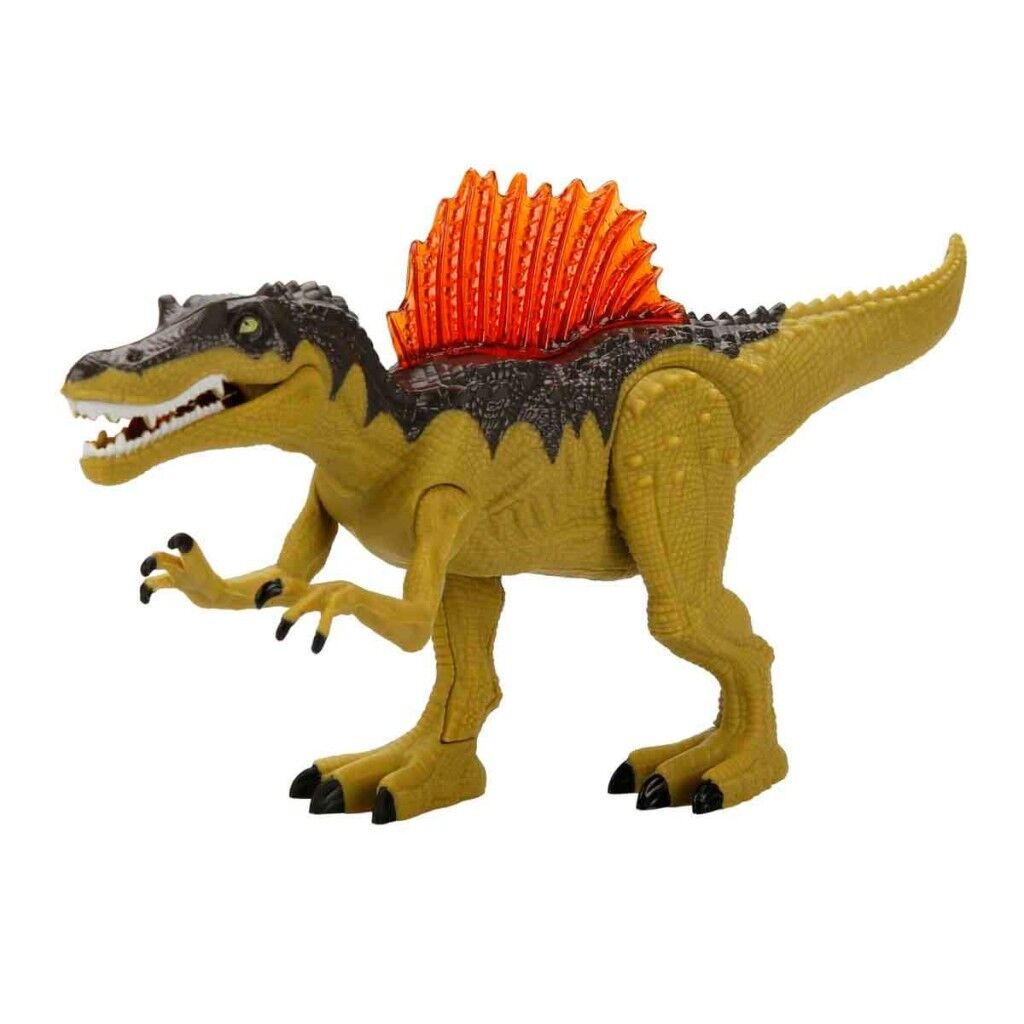 Sesli Işıklı Dinazor Figür  22 cm - 542620 - Kahverengi