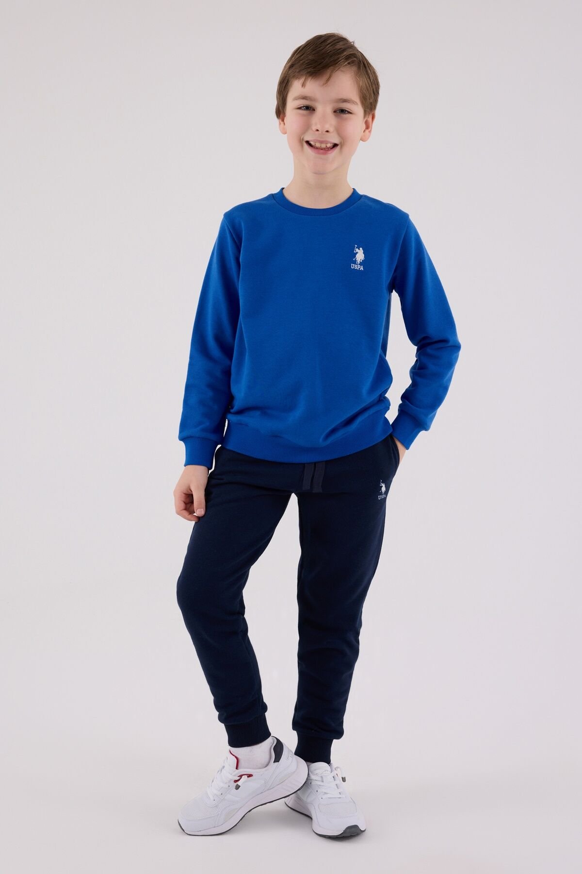 U.S. Polo Assn Eşofman Takımı US2208-4 Cobalt