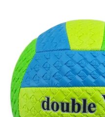Voleybol Topu Desenli 280 gr - VB-280-YEŞİL