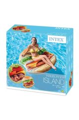 Intex Hamburger Ada Yatak 145x142 cm - 58780
