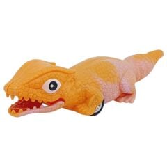 Sürtmeli Sürüngen Hayvanlar Serisi - H-55 -Turuncu Dinazor