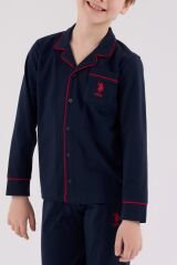 U.S. Polo Assn Gömlek Pijama US2234-4 Lacivert