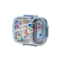 Vagon Beslenme Kabı Paslanmaz Çelik Lunchbox