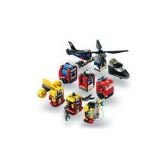 LEGO City Helikopter İtfaiye Kamyonu ve Denizaltı