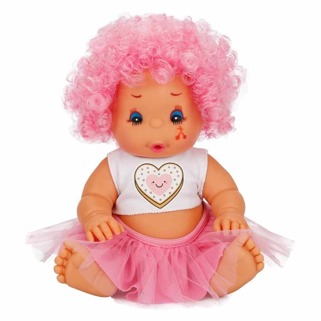 Afro Et Bebek Kıvırcık Saçlı - Pembe