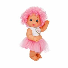 Afro Et Bebek Kıvırcık Saçlı - Pembe