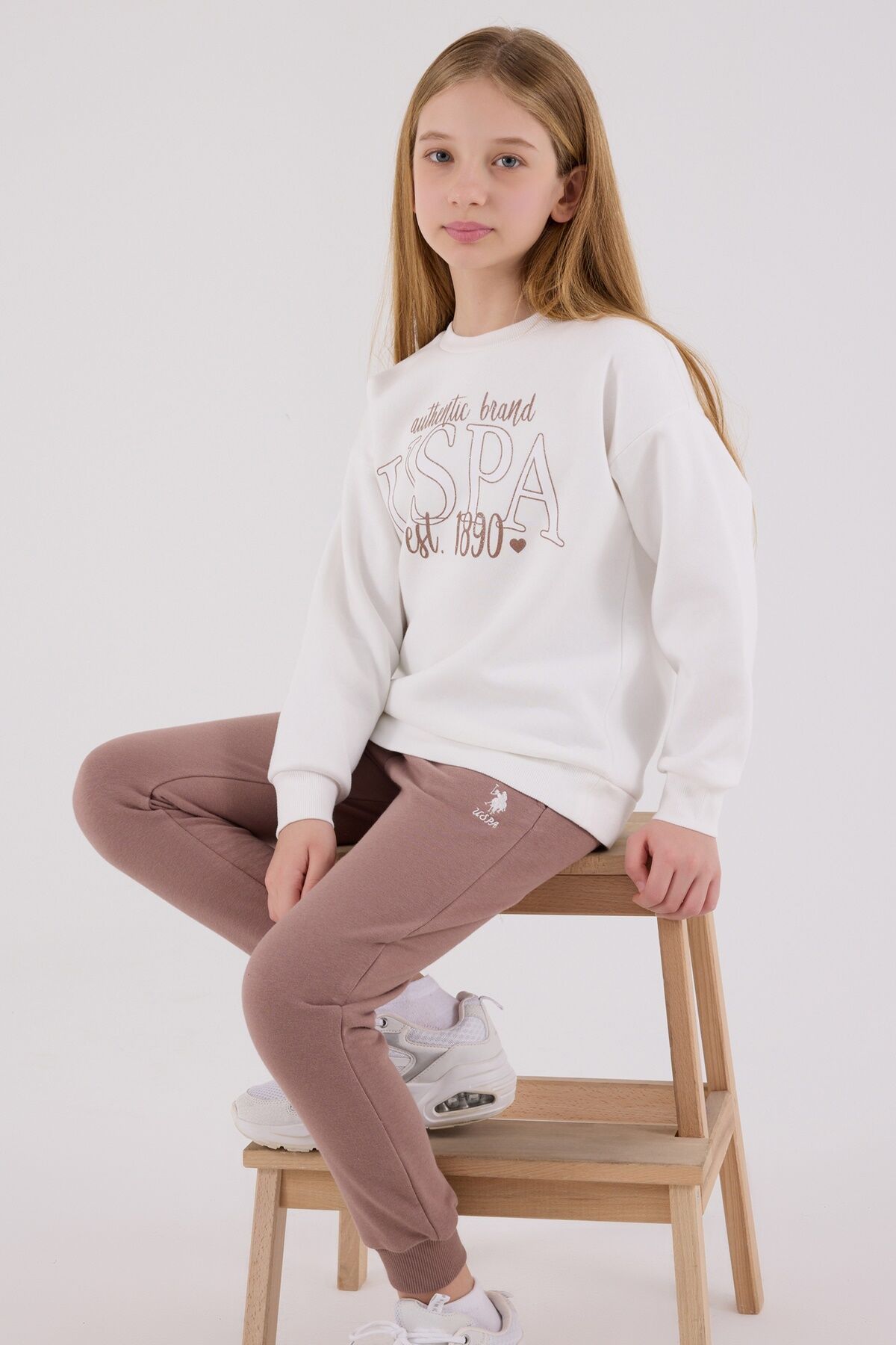 U.S. Polo Assn Eşofman Takımı US2316-4 Beyaz