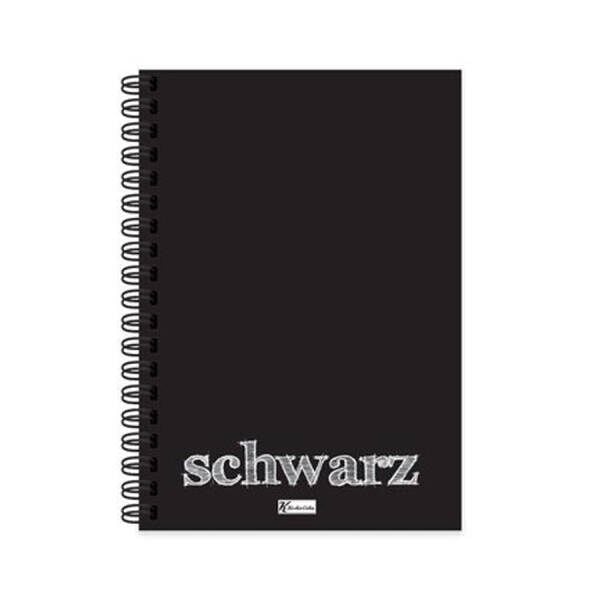 Keskin 14*20 40 Yp.Düz Schwarz Defter